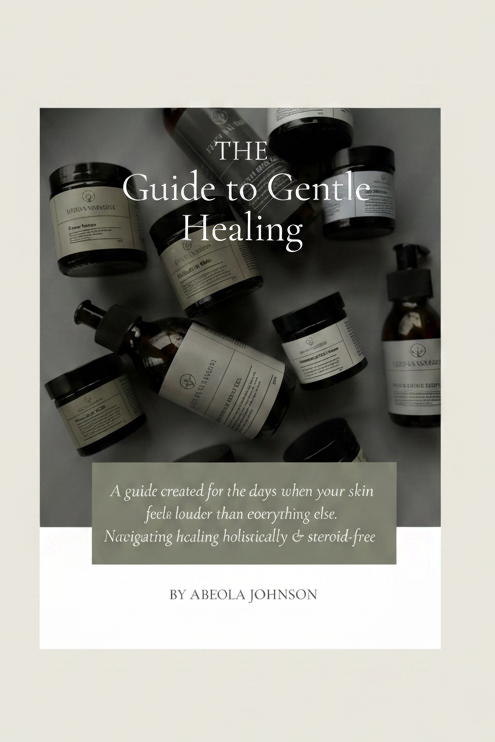 The gentle guide to healing ebook for eczema,  tsw and skin and barrier repair